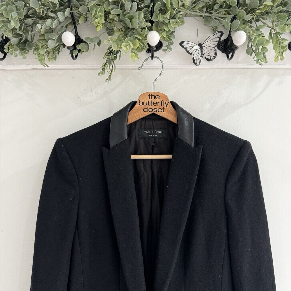 Rag And Bone Women's 0 Tuxedo Single Button Close… - image 2